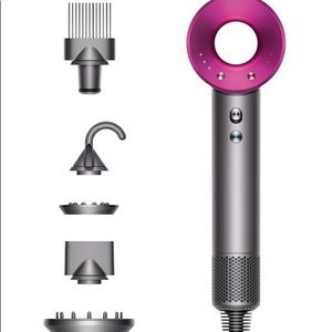 Dyson Supersonic Hair Dryer in Fuchsia/Silver